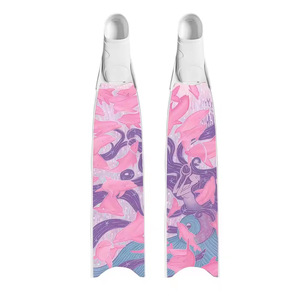 Junhainese High-End Freediving Fins Fiberglass Long Fins Professional Coated For Men And Women - Product Image 4