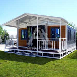 Durable Prefab Homes 20FT Luxury Container House com banheiro Escolha entre 1 ou 2 quartos, sala de estar - Product Image 1
