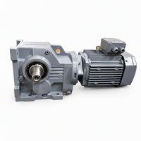 Réducteur de vitesse à vis sans fin hélicoïdale GOLDGUN 0.55KW Série S47 à arbre plein, pour déchargeur de mortier de béton, OEM/ODM disponible, M1-M6