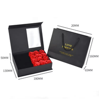 Coffrets Cadeaux de Luxe Modernes Écologiques à Succès : Collier Rouge à Lèvres, Bijoux, Savon Fleur de Rose – Idéal Anniversaire et Saint-Valentin