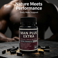 Extrait d'herbes, poudre de racine de maca noire, capsules de maca ultime Plus pour hommes, complément alimentaire, racine de maca noire Man Plus, capsules supplémentaires