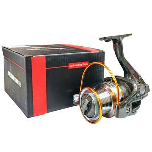 Yenilenebilir alüminyum makara 12 + 1BB büyük oyun surfcast İplik balıkçılık reel - Product Image 6