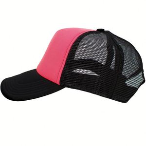 <b>Vintage</b> Style Trucker <b>Cap</b> with Custom Patch Logo Mesh Hat Adjustable Snapback Baseball <b>Cap</b> for Men Outdoor Wear Trucker Hats - Product Image 3