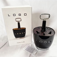 Organizador de utensilios giratorio profesional de 360° con bandeja de drenaje extraíble, organizador de cubiertos retro de los años 50 para cubiertos, para Smeg