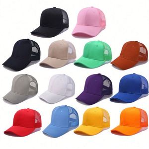 Gorra Clásica Retro Estructurada, Gorra Trucker Lisa, Gorras de Béisbol Ajustables con Malla para Hombre y Mujer - Product Image 2