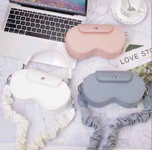 Funda Protectora para Auriculares con Estilo Ins, Funda para Auriculares Compatible con <span class=keywords><strong>Airpods</strong></span> <span class=keywords><strong>Max</strong></span>, Piel Sintética de PU, Antiarañazos - Product Image 3