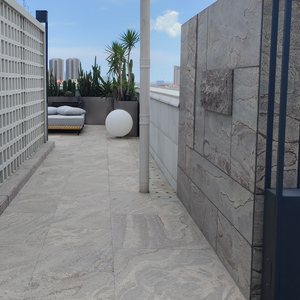 Nouvelle dalle de marbre de luxe Fantasy Brown Veins Roman Impression, prix pour les carreaux de mur et de sol intérieurs et extérieurs - Product Image 1