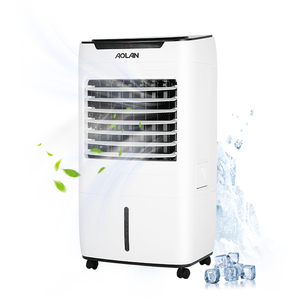 Nhỏ Màu Trắng 1200 Luồng Không Khí Bay Hơi Cooler Fan Xách Tay Cho Văn Phòng Nhà Sử Dụng - Product Image 1