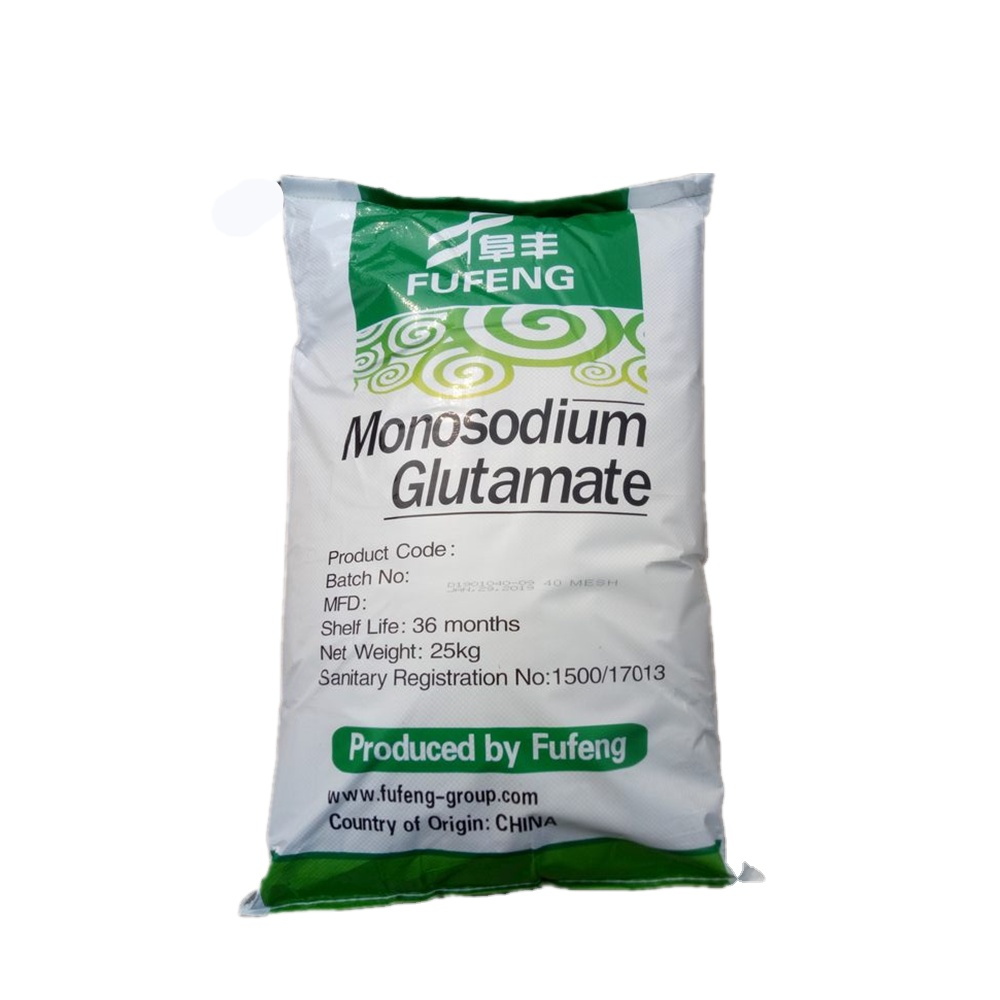 Глутамат натрия FUFENG MSG 99% L-глутаминовый натрий 8/10/20/30/40/60/80 сетка CAS 142-47-2 Халяль супер мото эппен linghua соль
