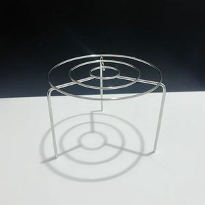 Rejilla redonda para freidora de aire, 17,5 cm de ancho, 11,2 cm de altura, para asar a la parrilla, fácil de limpiar, utensilio de cocina moderno - Product Image 3