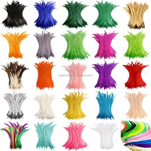 Bulk Natural 12-14-16-18Inch Rooster Coque Tail Feathers For Craft Wedding Party Hats Costume Performances DIY Decoration