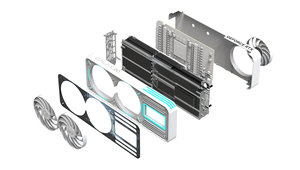 Tarjeta Gráfica de Escritorio Usada GALAX RTX 4070 Ti SUPER WUKONG OC 16G 2024 para Juegos con Interfaz DP, Ventilador, Paquete Sellado, Rtx 4070ti Super - Product Image 3