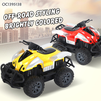 Voiture télécommandée tout-terrain pour enfants 1:18 4CH 27MHZ avec lumière