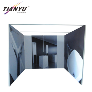 3x3 infissi bagno display in tessuto di tensione 10x10 quadrati Stand Stand espositivo telaio in alluminio - Product Image 4