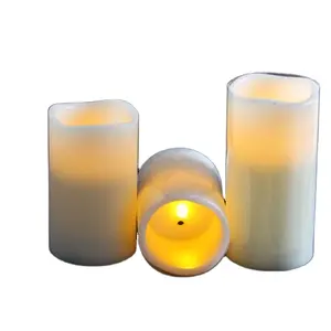 LED flameless candles with Blow on and off function