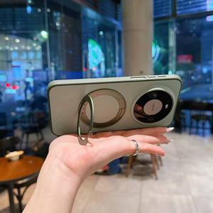 For huawei Mate 80 Pro Max/80 Case-360 Magnetic Ring Stand Business Matte Frosting TPU+PC Shockproof <b>Camera</b> Protection - Product Image 1