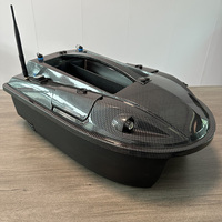 Bateau RC de pêche à la carpe avec sonar 2,4 GHz, 30 points Beidou+GPS, portée de contrôle 500 m, résistant aux vagues, pour la pêche en gros