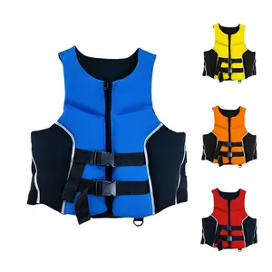 Custom Neoprene Swim Vest - Wakeboard Surfing PVC Foam Swim Vest Sailing Water Sports Adults PFD Life Vest Jacket