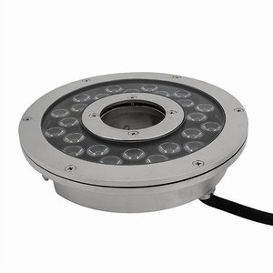 Vòi Phun Đài Phun Nước Vòng Đèn DMX IP68 Chìm Máy Bay Phản Lực Phun Nước Lên Ánh Sáng RGB 316SS 24V 72 Wát Cảnh Quan Siêu Sáng LED -20 - 45 - Product Image 4