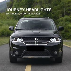 ไฟหน้ารถยนต์ดัดแปลงอัพเกรดสำหรับ Dodge Coolway ชุดประกอบไฟหน้า LED ไฟวิ่งกลางวันลำแสงเปลี่ยนเลนส์ไฟหน้าซีนอน - Product Image 6