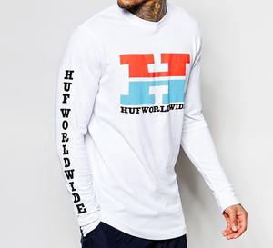 Camiseta unisex con cuello redondo, algodón supersuave, estampado personalizado, ajuste regular, ropa de talla grande para hombre, venta al por mayor en línea, BD - Product Image 1