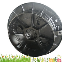 Couvercle de manhole rond anti-usure pour usage intensif