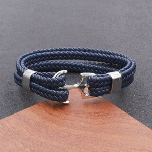 Tarnish Free Waterproof Cute 316l Stainless Steel Fashion String 14k 18k Gold Plated Nautical Bracelets Dainty for Women <b>Men</b> - Product Image 1