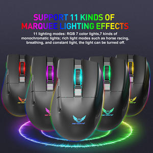 เซโรเดท ที 27 เมาส์สำหรับเล่นเกมไร้สาย 7 ปุ่มไฟ RGB โฟโตอิเล็กทริคสำหรับการใช้งานสำนักงานอีสปอร์ต - Product Image 4