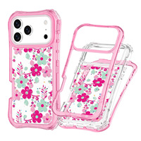 Coque de téléphone en TPU trois-en-un motif dessin animé pour iPhone 18 17 16 15 14 13 Pro Max – Accessoires de téléphone en gros, produit tendance