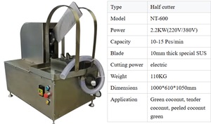 Toptan ucuz EXW fiyat hindistan cevizi su çıkarma makinesi/sıcak satış yeşil hindistan cevizi kesme makinesi - Product Image 6