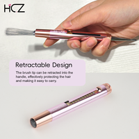 Nouvelle brosse de nettoyage antistatique rétractable à double tête pour clavier, ordinateur, intérieur de voiture, ensemble de brosses pour ordinateur