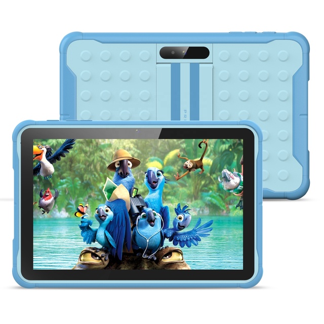 PRITOM 10 Inch Kids Tablet Pc 64GB Hottest for Kids Age 2 to 9 with Learning Contents for Birthday Gift Cheap Android Tablets