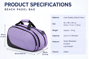 Raqueta de Pádel de Playa Personalizada al por Mayor, Raqueta de Tenis de Playa, Fabricante OEM, Bolsa para Raqueta de Pádel de Playa - Product Image 2