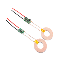 Module d'alimentation sans fil Baixinda 5V1A/5V2A, carte de circuit de charge à souder, kits de modules électroniques pour émetteur