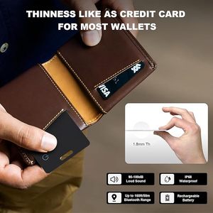 Localizador de Cartões MFI para Idosos, Carteiras, Bagagens e Animais de Estimação com Rastreamento <span class=keywords><strong>GPS</strong></span> em Tempo Real e Função Encontrar (iOS Finder) - Product Image 2