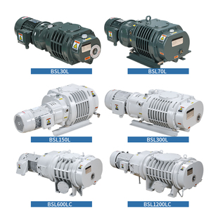 Bomba de Vacío Mecánica Roots sin Aceite, de Alta Vaciación, Resistente a la Corrosión, con Gran Caudal y Bajo Ruido, 100-4140 M3/h, 380-400V, 0.4-11 - Product Image 3
