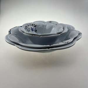 BANDEJA DE SERVICIO DE 10,3 PULGADAS <span class=keywords><strong>Vajilla</strong></span> escolar de <span class=keywords><strong>melamina</strong></span> redonda personalizada Hospitalidad Cafetería Bandeja de comida rápida Platos de plástico para catering - Product Image 2