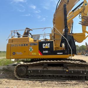 Cheap Used Cat Excavator Cat 349D 49 Ton Excavator Original Engine <b>Second</b> <b>Hand</b> Excavator Used Large Cat 345D 349E Digger - Product Image 4