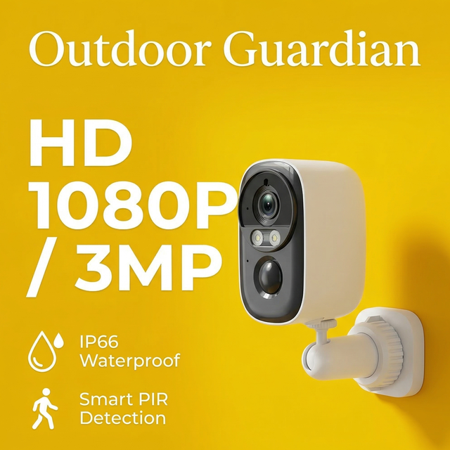 1080p 3MP Dual Band WiFi Camera IP66 Waterproof Smart Outdoor Camera 5200mAh Battery Solar Powered Security for Home