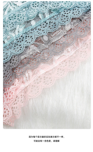 Cổ Phiếu Sexy Bền Vững Thoáng Khí Quicky Khô Bông Phụ Nữ Tóm Tắt Ren Phụ Nữ Đồ Lót - Product Image 4