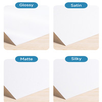 Kertas Foto RC Tahan Air 4R 4X6 Inch, Permukaan Glossy Silky Matte untuk Pencetakan Foto Potret dan Pernikahan dengan Inkjet