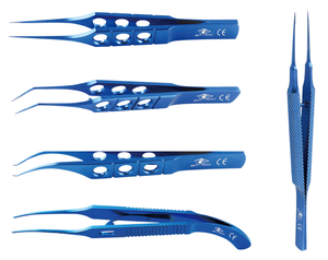 CE Onaylı Yeniden Kullanılabilir Göz Cerrahisi Forseps Seti: Kornea Dikişi, Doku, Mücevher Ucu ve Martin Forsepsleri Oftalmoloji Forsepsleri - Product Image 6