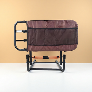 Barrière <span class=keywords><strong>de</strong></span> lit pliable en plastique avec support pour personnes âgées, barrière <span class=keywords><strong>de</strong></span> sécurité pour soins à domicile, matériel <span class=keywords><strong>de</strong></span> réadaptation latérale CE HengHu - Product Image 1