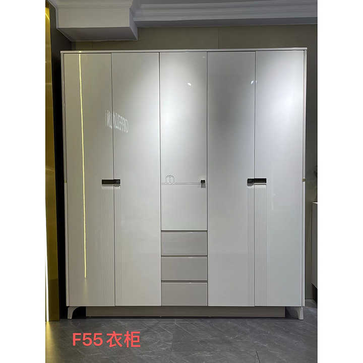 Cheap High Quality Minimalist Wood Frame Double King Size Bed Furniture