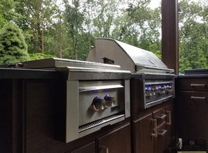 เตาอบบาร์บีคิวกลางแจ้งดีไซน์แบบมืออาชีพพร้อมเตาอบ - Product Image 2