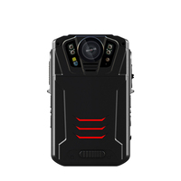 Kamera Tubuh Profesional 4G GPS Android 14 Kamera 64MP Perekaman 2K Tahan Air IP68 NFC Penglihatan Malam Alarm SOS