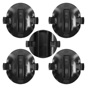 Couvre-attaches de remorque Chevrolet Silverado 2500HD 3500HD 2020-2024 en plastique noir, ajustement universel - Product Image 1