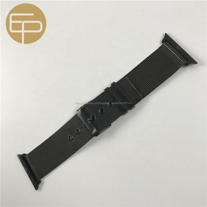 Pas cher 2 pièces mince 0.4mm fil léger mince 304 personnalisé en acier inoxydable bande de <span class=keywords><strong>montre</strong></span> pour apple - Product Image 3