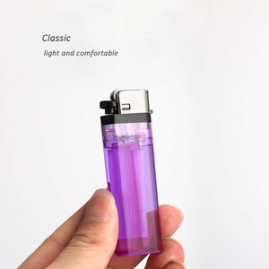 Briquet jetable classique en plastique à allumage par silex pour cigarettes – Prix usine OEM - Product Image 5