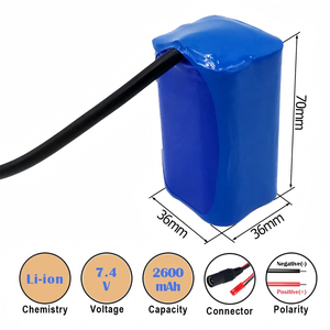 Аккумуляторная батарея Eizfan/<span class=keywords><strong>Efan</strong></span> 14.8В 2600мАч/3500мАч (жидкотехнология) с 500 циклами заряда, максимальный разряд 13А, для промышленных роботов и роботов-пылесосов - Product Image 3